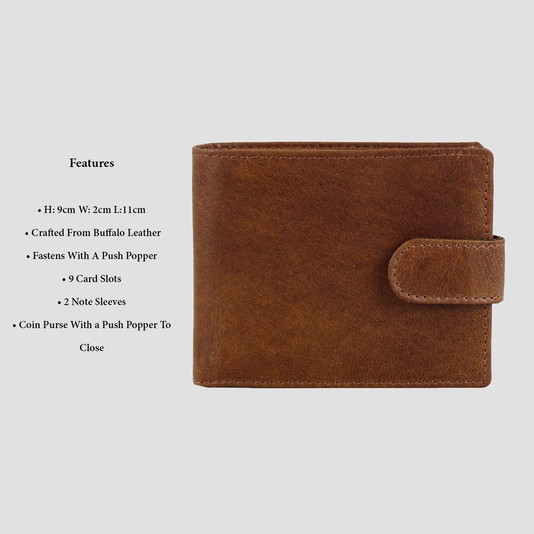 Nigel Wallet Tan